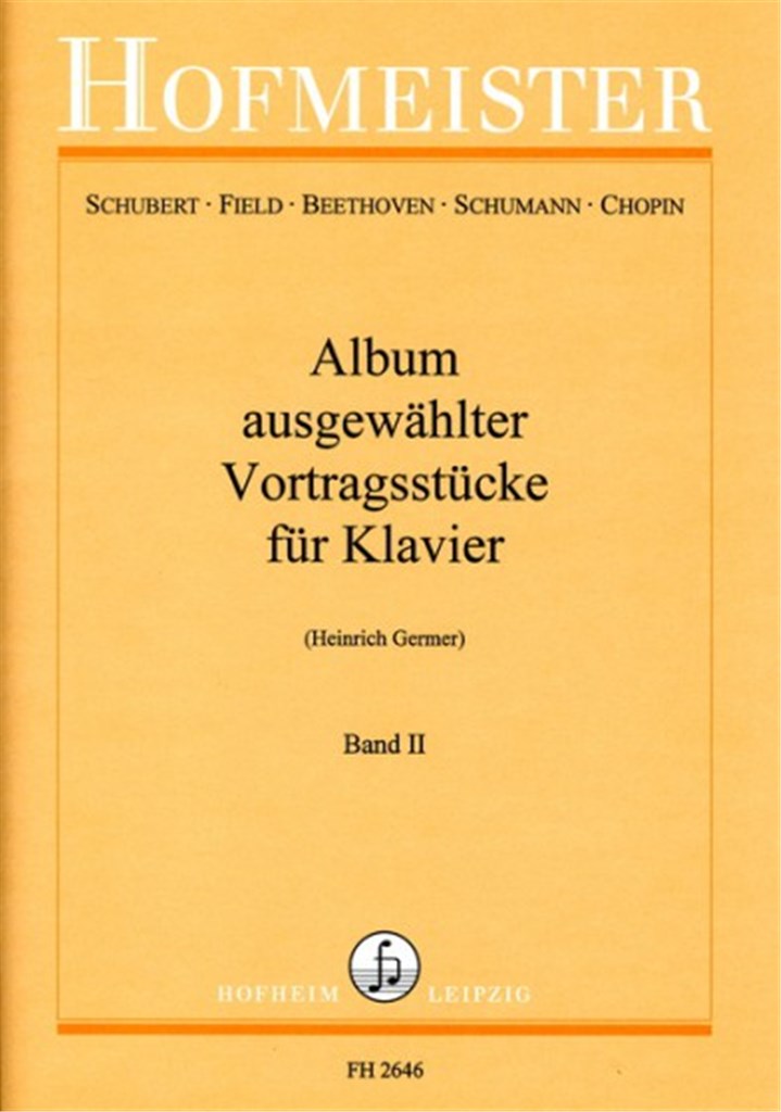 Album ausgewählter Klavierstücke, Band 2